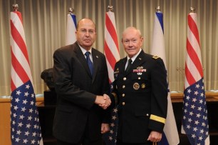 DEFENSE MINISTER YAALON MEETS WITH US COUNTERPART DEMPSEY
